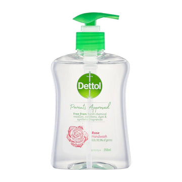 2 Pack x Dettol Antibacterial Hand Wash Rose 250ml